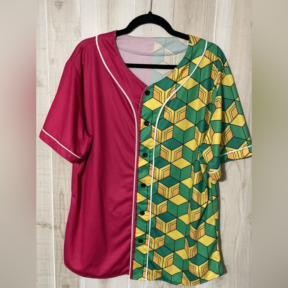Anime Ape Water Hashira Baseball Jersey